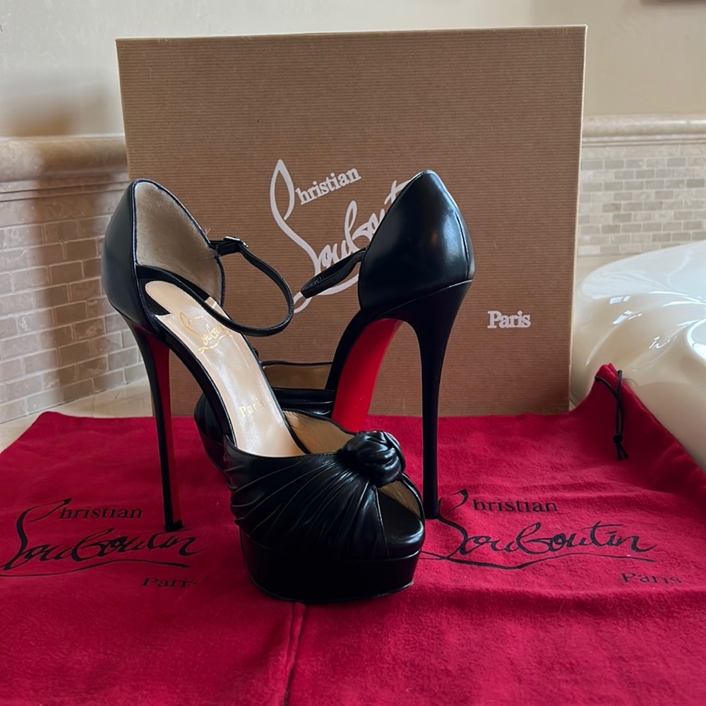 Christian Louboutin heels Marchavekel 150 Nappa Shiny. Size 38.5